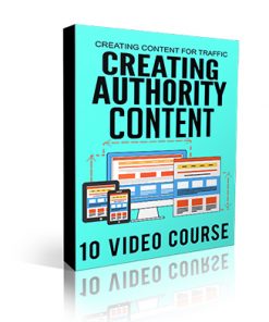 Creating Authority Content Videos MRR