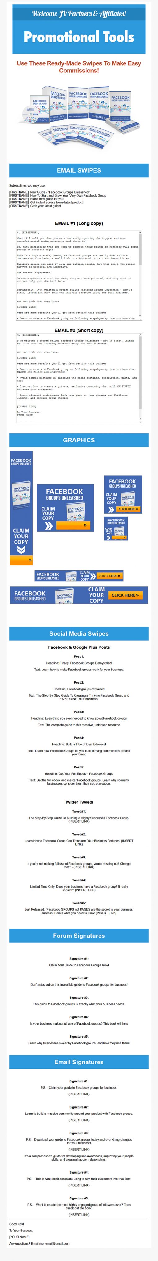 Facebook Groups Unleashed Ebook and Videos MRR