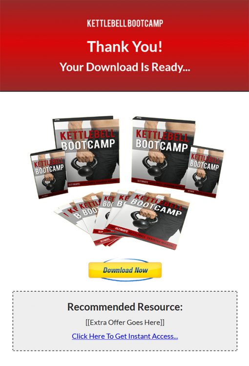 Kettlebell Bootcamp Ebook and Videos MRR