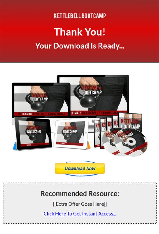 Kettlebell Bootcamp Ebook and Videos MRR