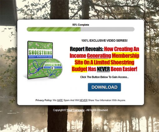 Shoestring Budget Membership Lead Generation MRR