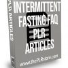 Intermittent Fasting FAQ PLR Articles