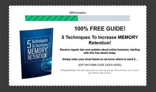 Memory Hack Ebook with Master Resale Rights