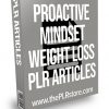 Proactive Mindset Weight Loss PLR Articles