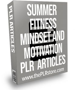 Summer Fitness Mindset and Motivation PLR Articles