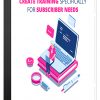 Create Training Subscribers Need Audio MRR