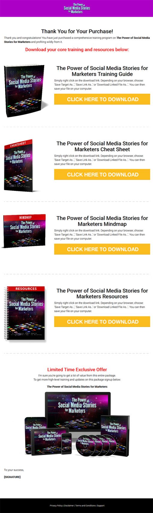 Power of Social Media Stories PLR Ebook and Videos MRR