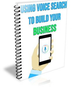 Using Voice Search to Build Your Business PLR Report