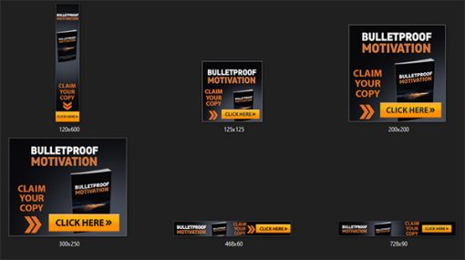 Bulletproof Motivation Ebook and Videos MRR