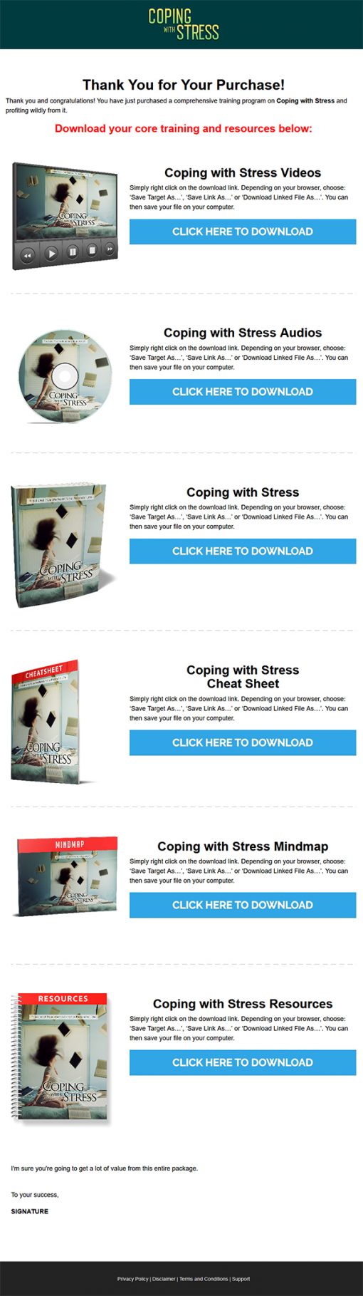 Coping with Stress Ebook and Videos MRR