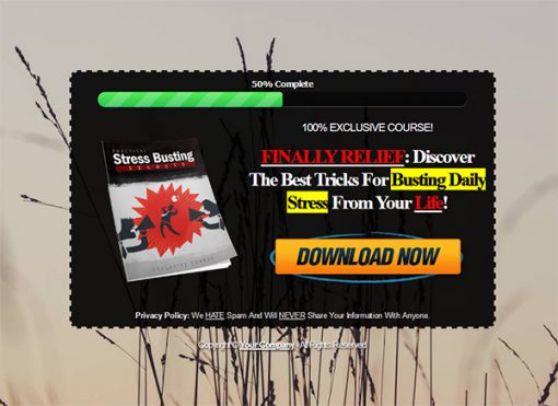 Practical Stress Busting Lead Generation Package MRR