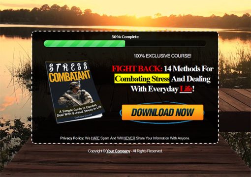 Stress Combatant Lead Generation Package MRR