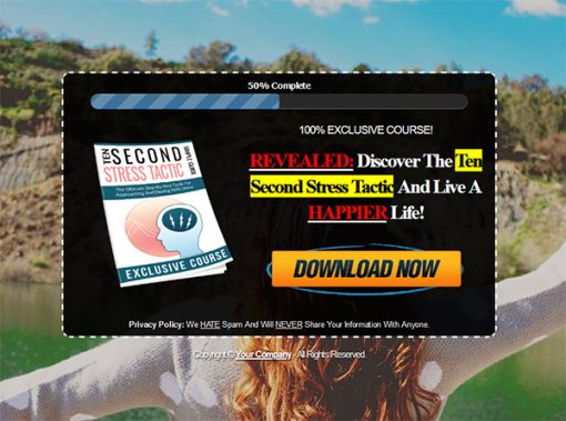 Ten Second Stress Tactic Lead Generation Package MRR