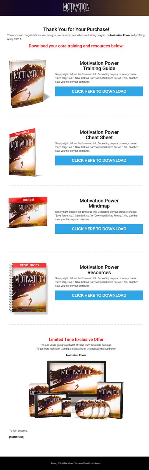 Motivation Power Ebook with Master Resale Rights