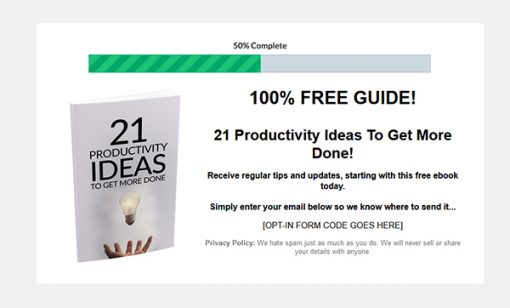 Work From Home Productivity Ebook and Videos MRR