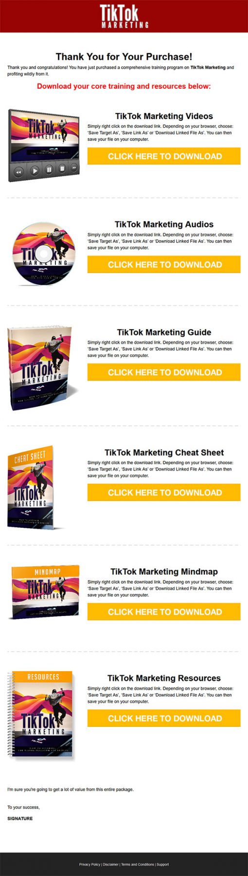 Tik Tok Marketing Ebook and Videos MRR