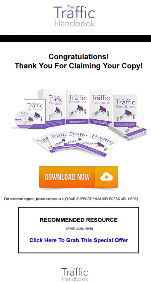 Website Traffic Handbook Ebook and Videos MRR