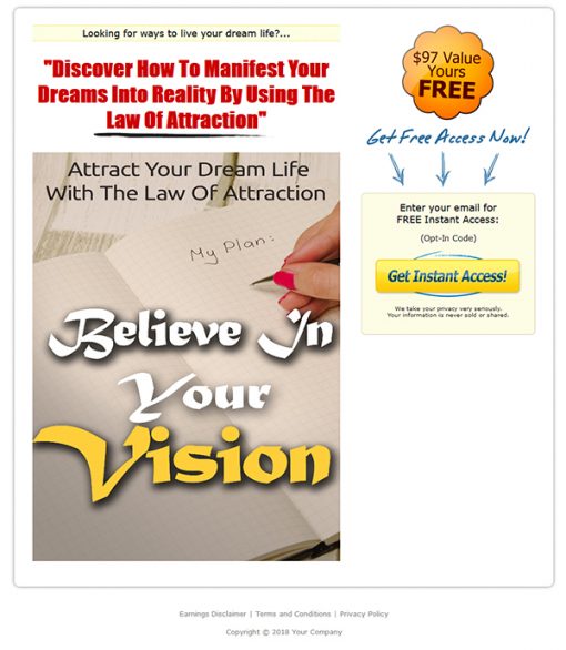 Believe Your Vision Report MRR