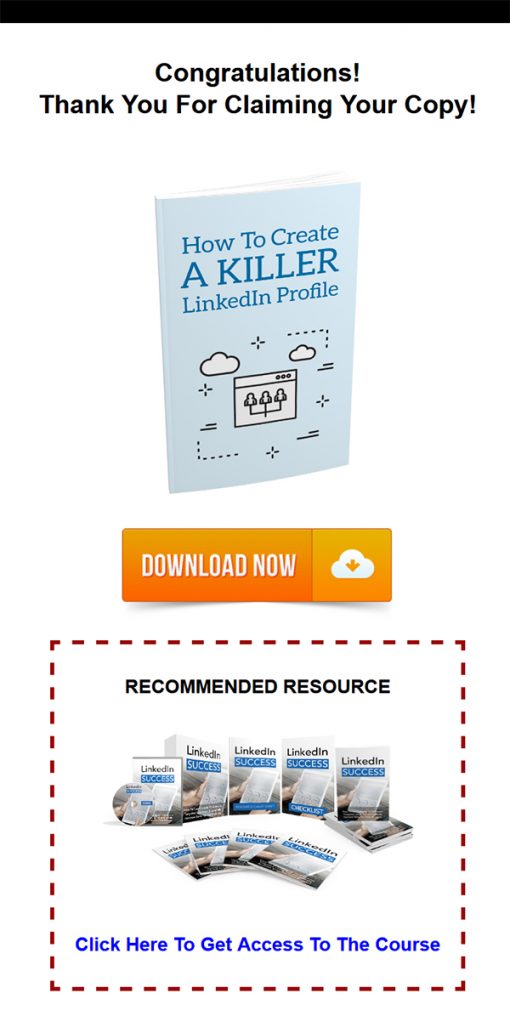 Create a Killer LinkedIn Profile Report MRR