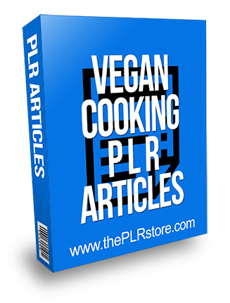 Vegan Cooking PLR Articles