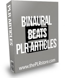 Binaural Beats PLR Articles