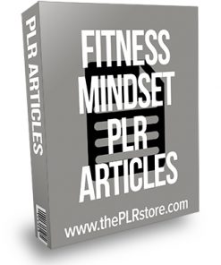 Fitness Mindset PLR Articles