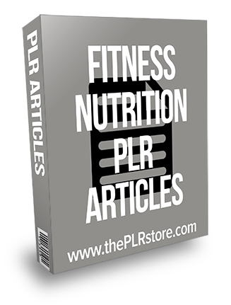 450 Unrestricted Nutrition PLR Articles Pack