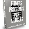 Fitness Programs PLR Articles