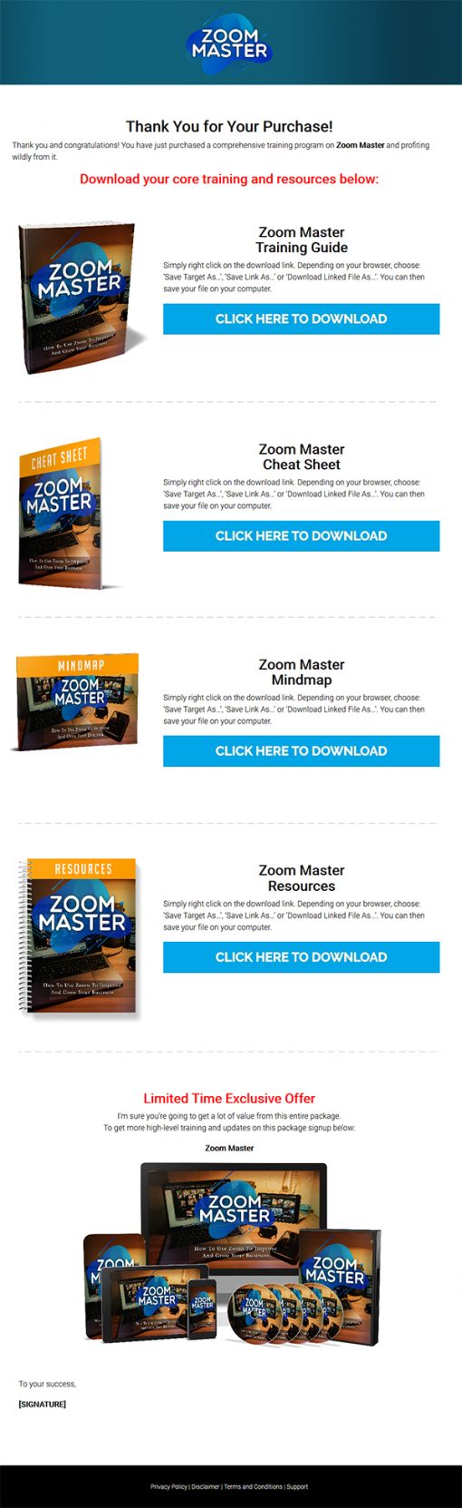 Zoom Master Ebook and Videos MRR