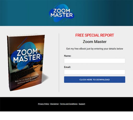 Zoom Master Ebook and Videos MRR