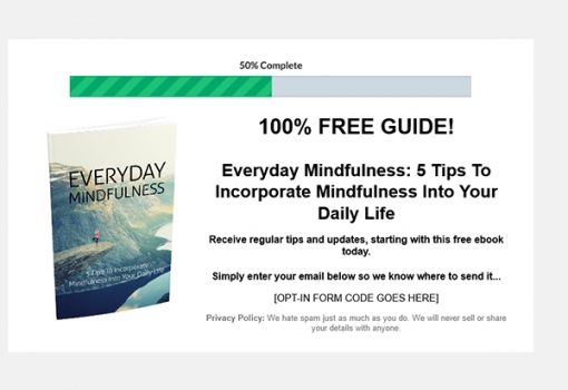 Mindfulness Ebook and Videos MRR