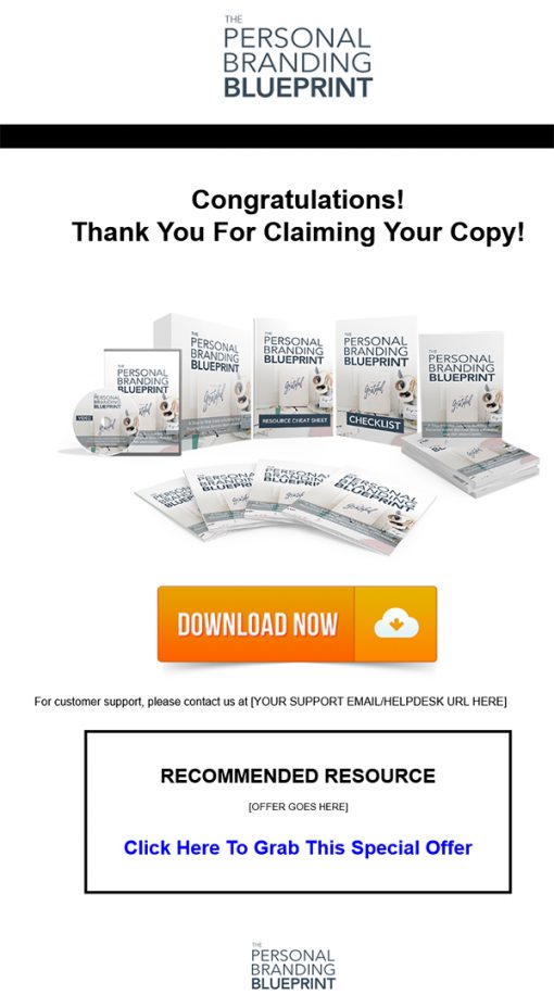 Personal Branding Blueprint Ebook and Videos MRR