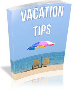 Vacation Tips PLR Report