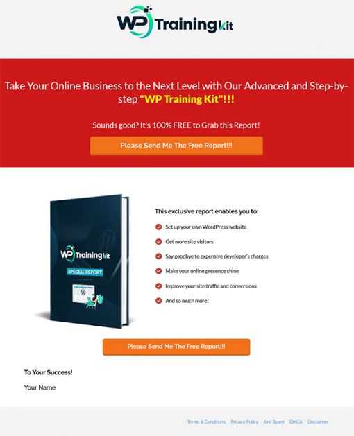 Wordpress Training Kit PLR Ebook and Videos