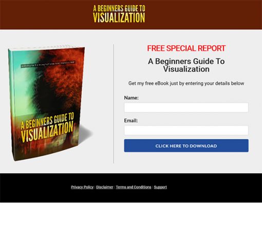 Beginner's Guide to Visualization Ebook and Videos MRR