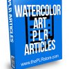 Watercolor Art PLR Articles