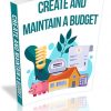 Create and Maintain a Budget PLR Report