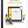 How to Write Powerful Emails Audio MRR