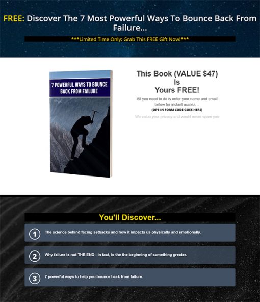 Magic of Starting Over Ebook and Videos MRR