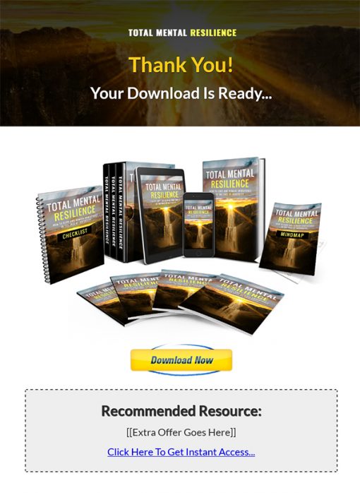 Total Mental Resilience Ebook and Videos MRR