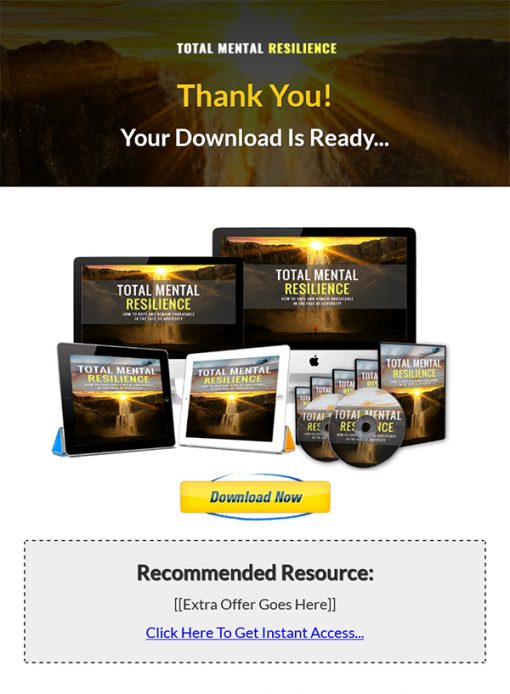 Total Mental Resilience Ebook and Videos MRR
