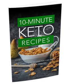 10 Minute Keto Recipe Ebook with Master Resale Rights