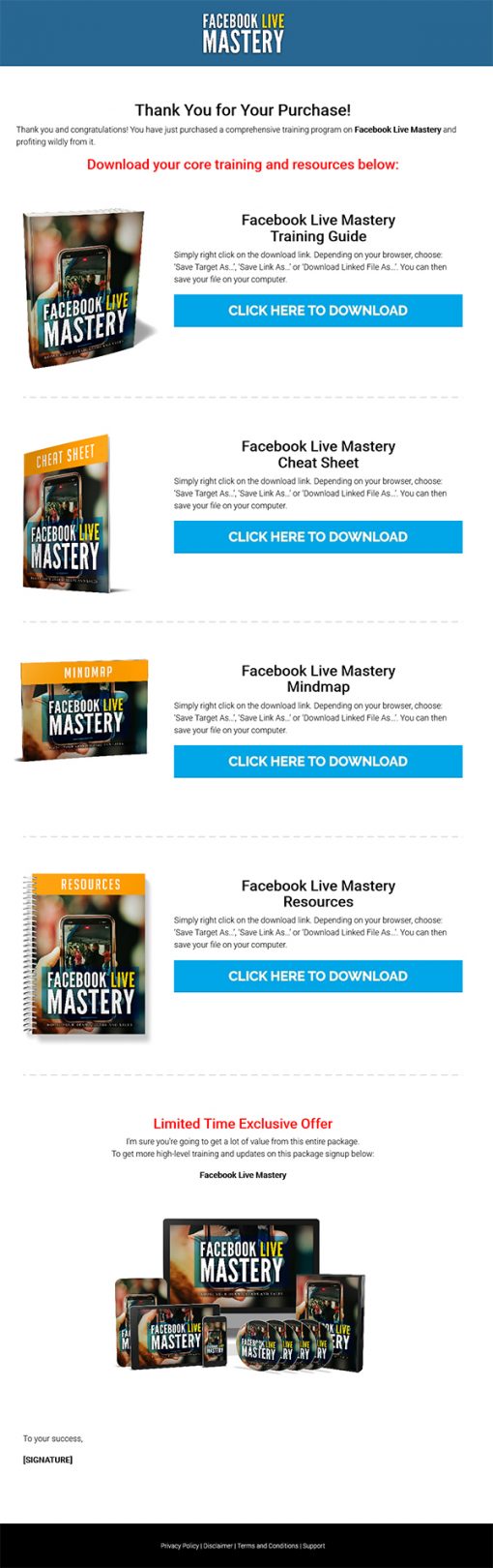 Facebook Live Mastery Ebook and Videos MRR