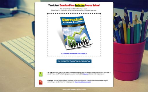 Shareasale Marketing Essentials Lead Generation MRR