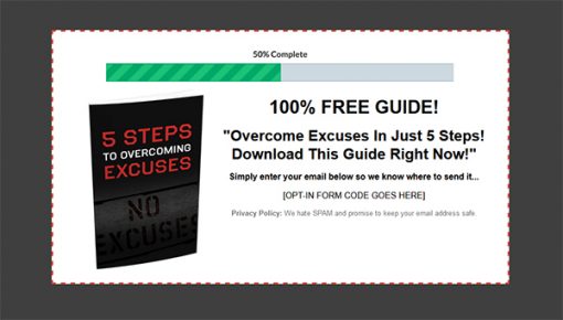 5 Steps to Overcoming Excuses Report MRR