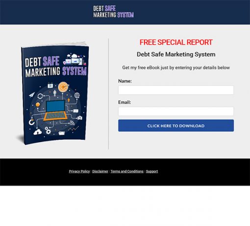 Debt Free Network Marketing System Ebook MRR