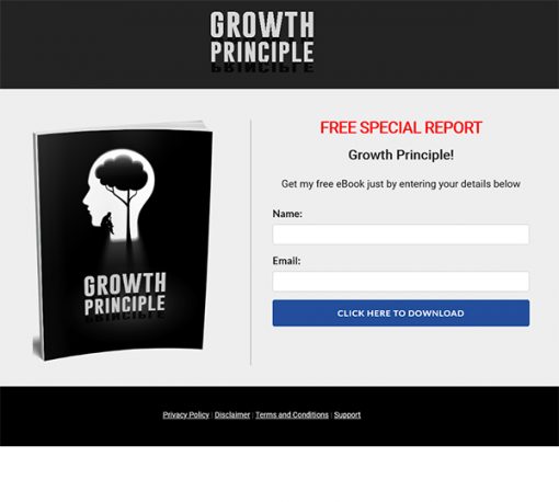 Growth Principles Ebook with Master Resale Rights