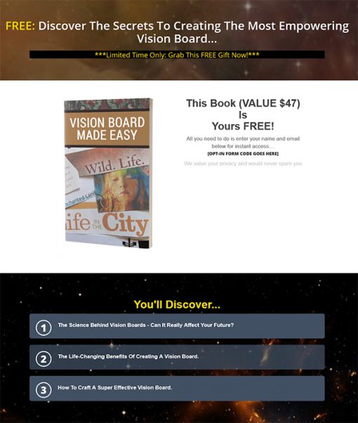 Power of Visualization Ebook and Videos MRR