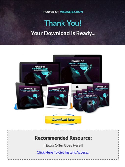 Power of Visualization Ebook and Videos MRR