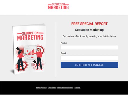 Seduction Marketing Ebook MRR